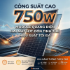 Tấm Pin 750W Hiệu xuất cao - HJT ĐƠN TINH THỂ
