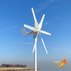 Tuabin điện gió trục ngang 400W - 8kg