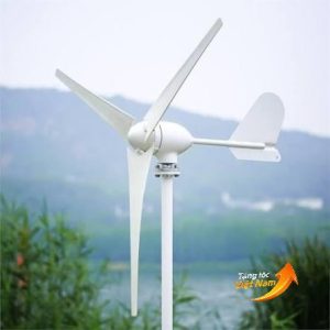 Tuabin điện gió trục ngang 500W - 12kg